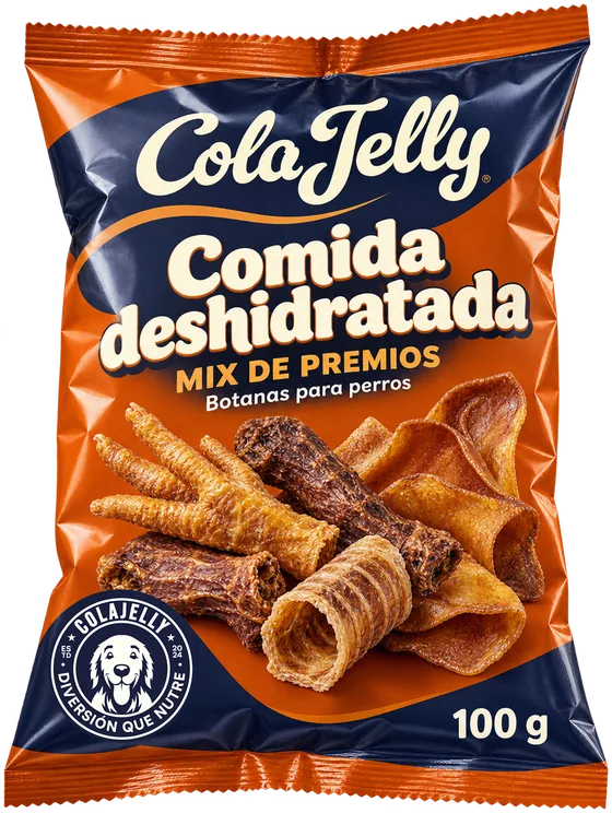 Funda de ColaJelly Comida deshidratada